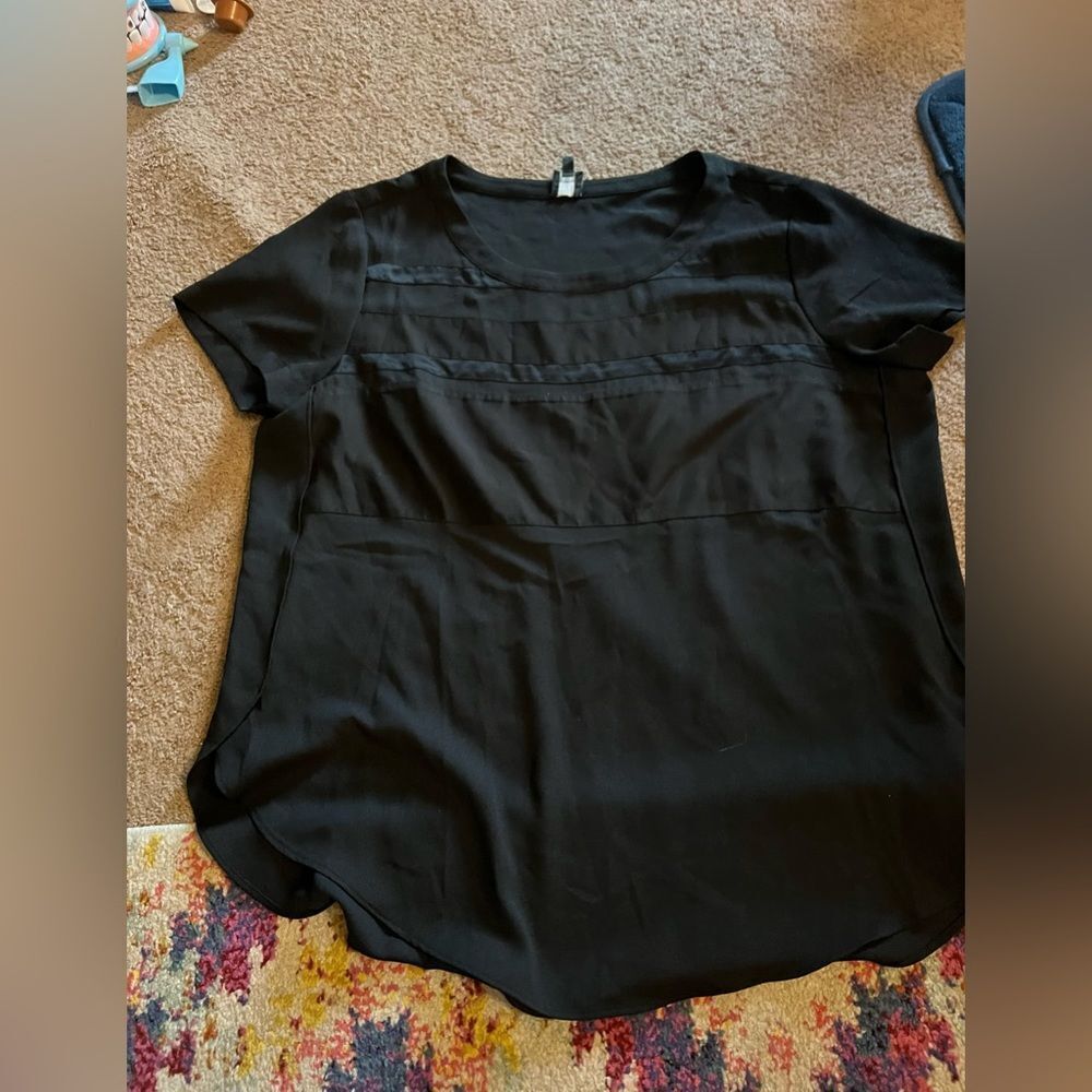 Saks fifth avenue black‎ top xl